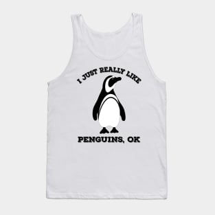 Merry Christmas Penguin Christmas Gift Tank Top